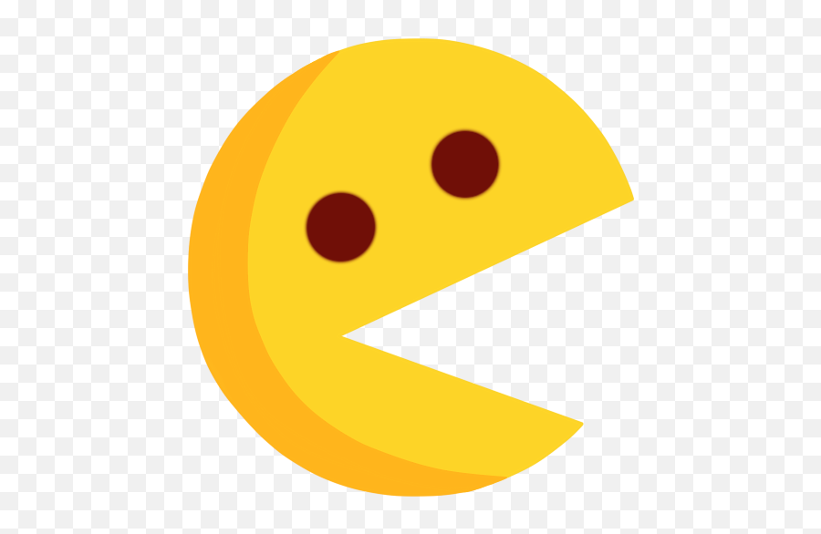 Download Hd Pac - Man Png Clipart Pacman Emoji Transparent Emoji Pacman Png,Ironman Emoji