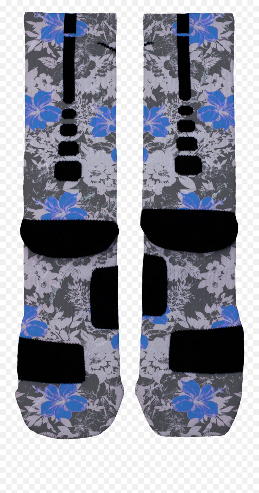 Blue Floral Custom Nike Elites Custom Nike Elites Nike - For Teen Emoji,Emoji Apparel Storenvy