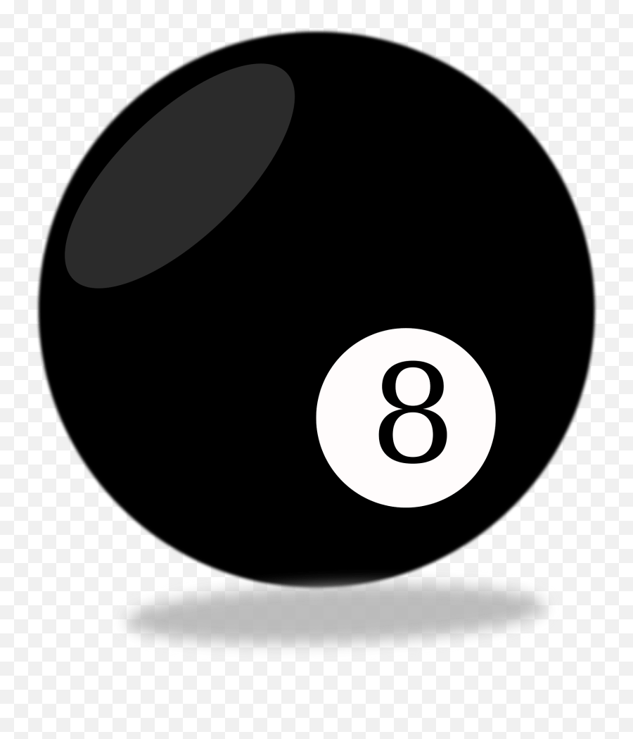 8 Ball In Pool Clipart Free Download Transparent Png - Clipart 8 Ball Emoji,Kick In The Balls Emoji