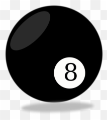 8 Ball In Pool Clipart Free Download Transparent Png - Clipart 8 Ball Emoji,Kick In The Balls Emoji
