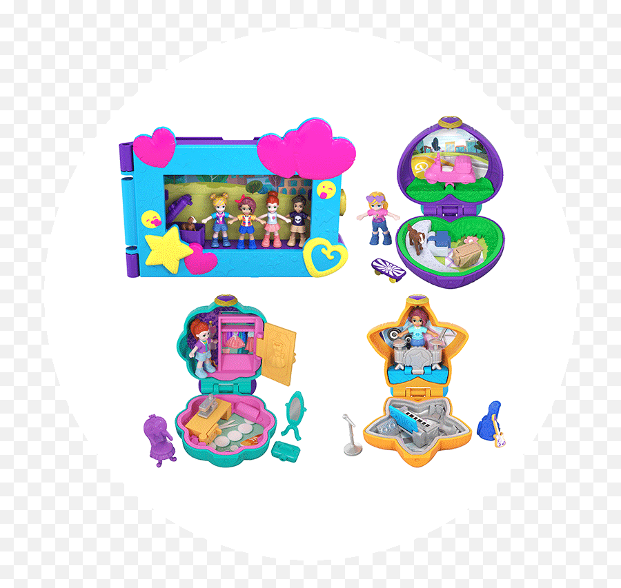 Polly Pocket The Official Website Of Polly Pocket And Friends - Play Pollypocket Emoji,Primark Monkey Emoji Top