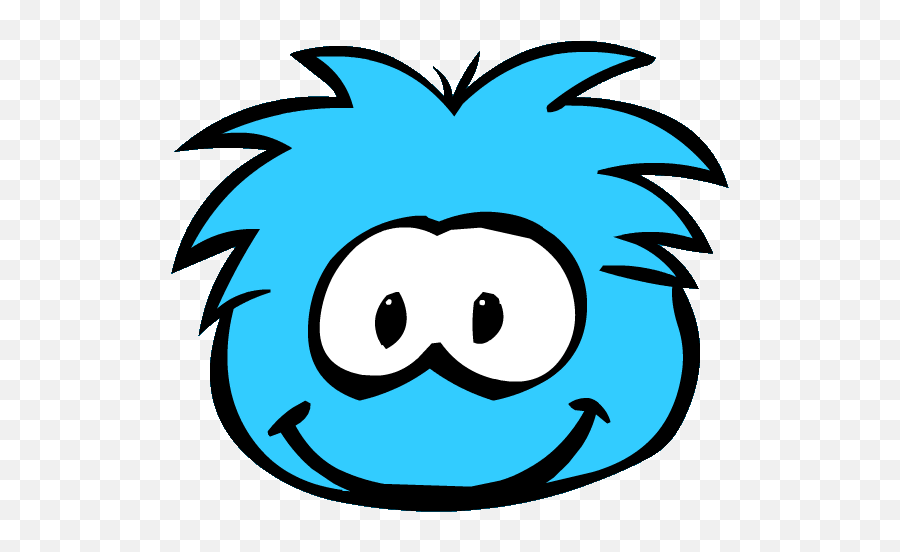 Blue Puffle Vintage Penguin Wiki Fandom - Club Penguin Puffle 2006 Emoji,Emoticons Club