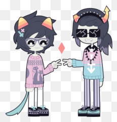Nepetaleijon Equiuszahhak Sticker - Pastel Goth Homestuck Emoji,Meulin Leijon Emoticons