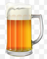 Free Pint Beer Png Download Free Clip Art Free Clip Art On - Transparent Beer Mug Png Emoji,Beer Emoji Png