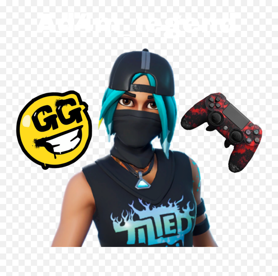 Sticker - Tilted Teknique Fortnite Emoji,Controller Text Emoticon