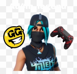Sticker - Tilted Teknique Fortnite Emoji,Controller Text Emoticon