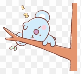 Largest Collection Of Free - Toedit Durmiendo Stickers Bt21 Baby Koya Emoji,Durmiento Emoticon