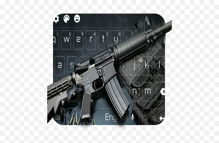 Submachine Gun Keyboard Themes U2013 Applications Sur Google Play - Weapons Emoji,Assault Rifle Emoji