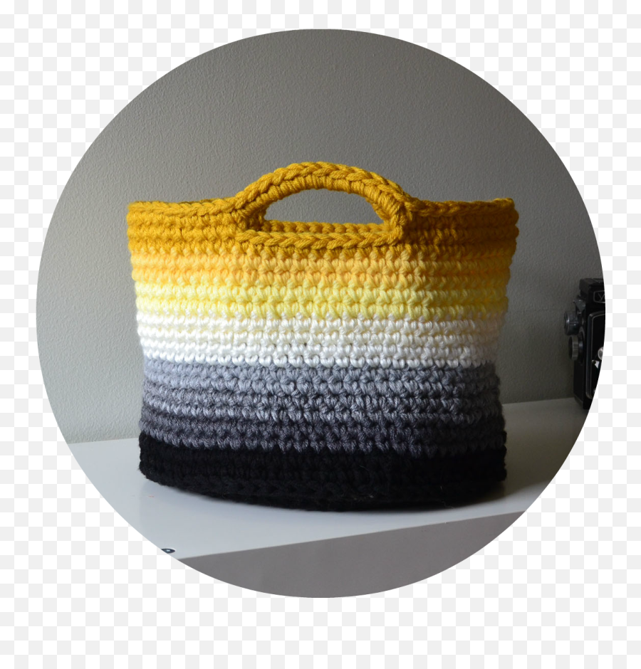 Ombre Basket Pattern - Crochet Bag Basket Pattern Emoji,Your Emotion + Crochet