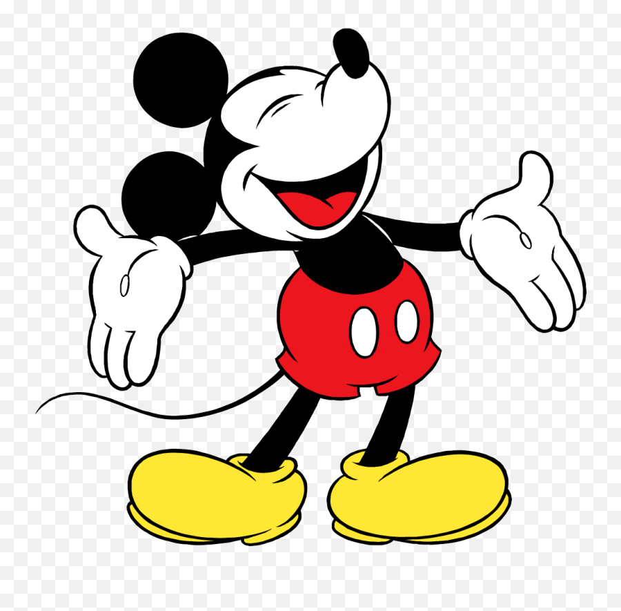Mickey Mouse At Black Background Free Image Emoji,Emotions Mickey