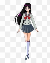 Sailor Mars Rei Uniform Transparent Png - Sailor Mars Png Emoji,Rei Emojis Png