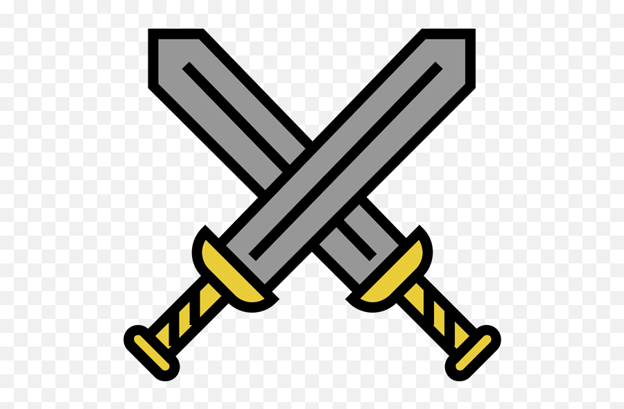 Fight Icon Sword Clipart - Full Size Clipart 5345179 Attack Icon Png Emoji,Small Fight Emoji