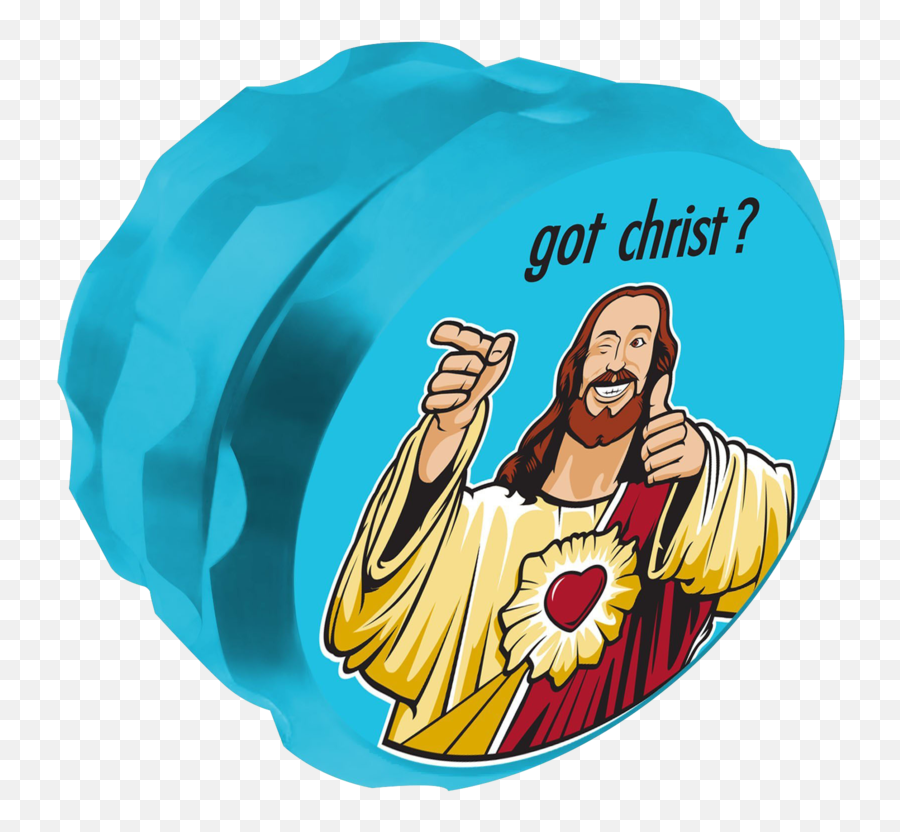 Jay And Silent Bob Buddy Christ Grinder - Language Emoji,Emoji Facebook Christ