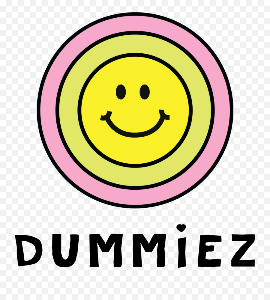 Dummiez Beads - Happy Emoji,Yellow Emoticon Beads