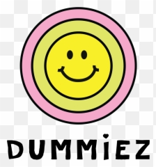 Dummiez Beads - Happy Emoji,Yellow Emoticon Beads