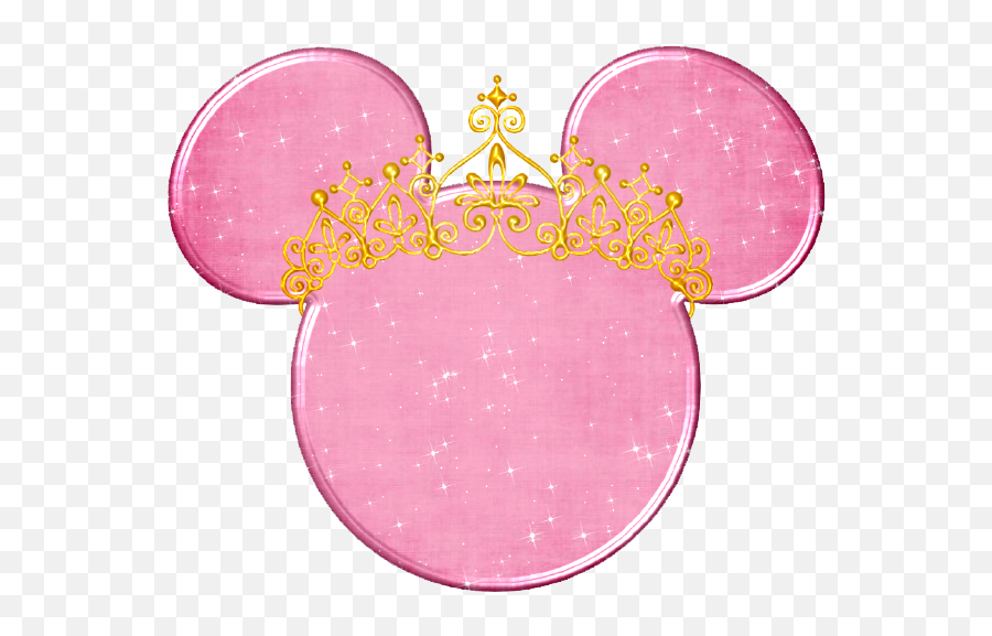 Download Mickey Head Sillouitte Minnie Mouse Princess Disney - Minnie Realeza Rosa Png Emoji,Facebook Emoticon Sill