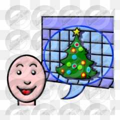 Christmas Picture For Classroom - Happy Emoji,Merry Christmas Emoticon