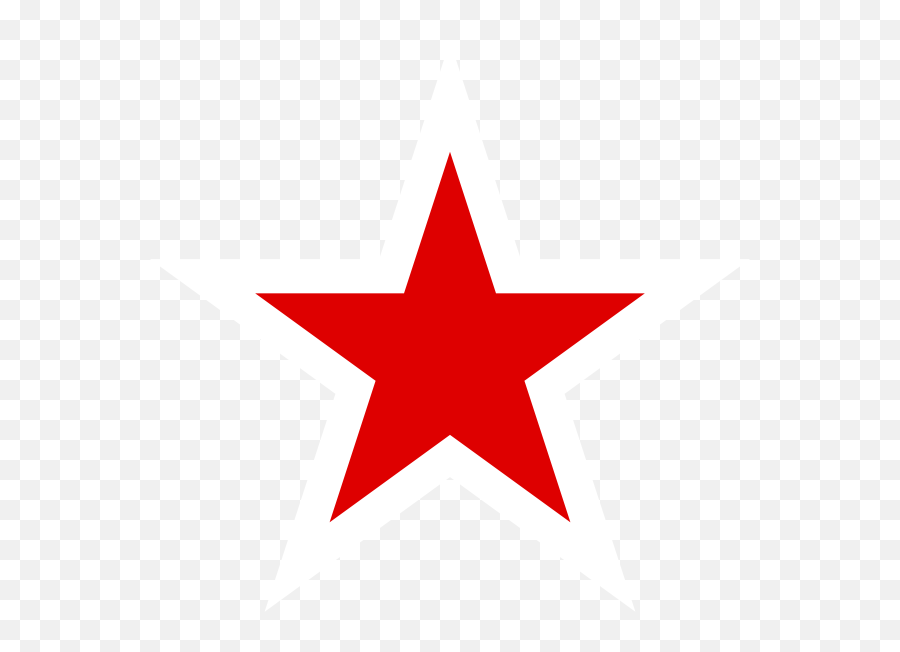 Red Stars Transparent Png Images - Five Pointed Star Emoji,Red Star Emoticon