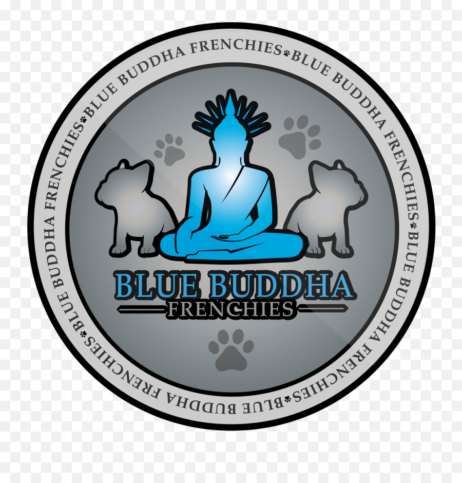 Blue Buddha Frenchies - Emblem Emoji,Boston Terrier Emojis -imessage Gmail