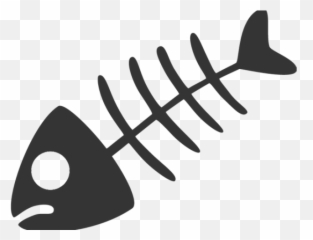 Fish Bone Clipart Transparent Png Image - Fish Bone Vector Png Emoji,Cat Fish Emoji
