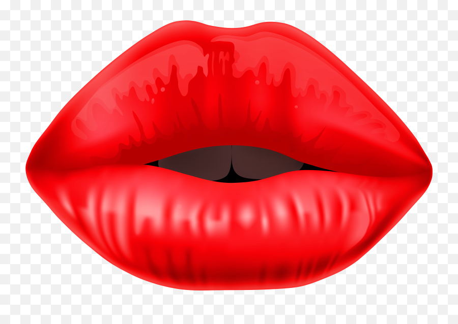 Pink Lips Clipart - Lips Clipart Free Emoji,Emotion Of Parsed Lips