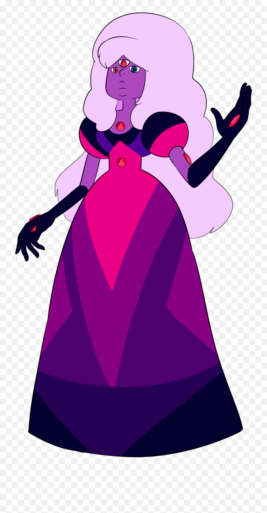 Mega Garnet Steven Universe Gem Steven Universe Movie - Steven Universe Mega Alexandrite Emoji,