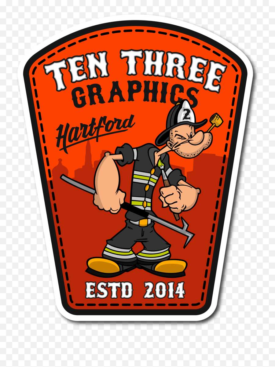 Volunteer Firefighter - Ten Three Graphics Emoji,Emotion And Firehat
