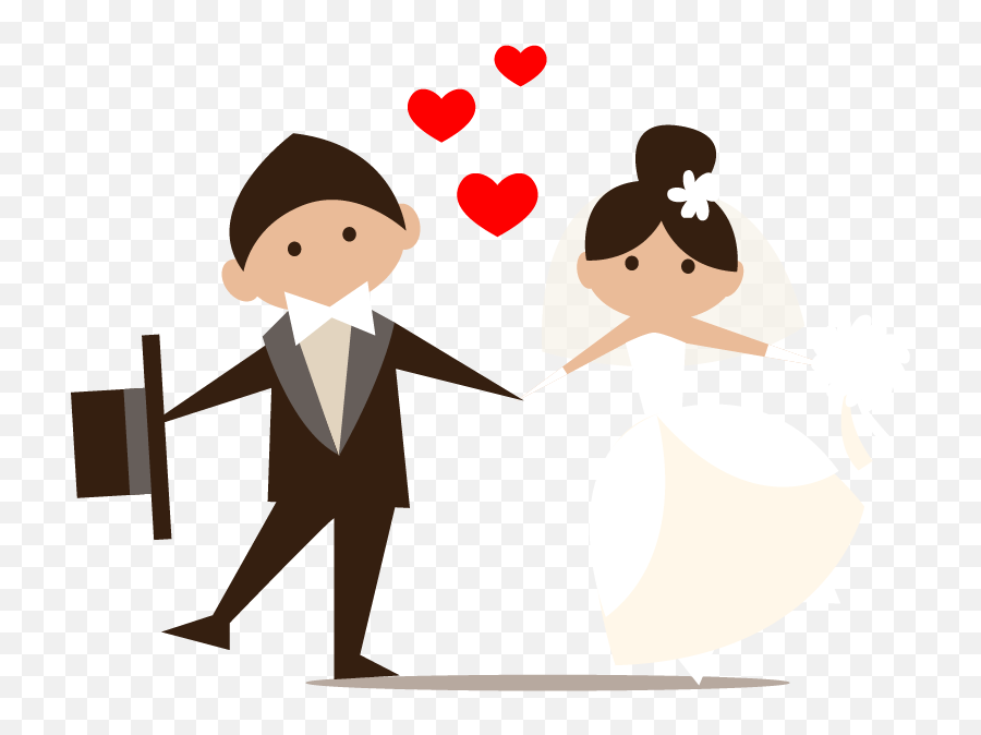 Download And Groom Bride Marriage Wedding Icon Clipart Png - Transparent Wedding Clipart Emoji,Wedding Emoticon