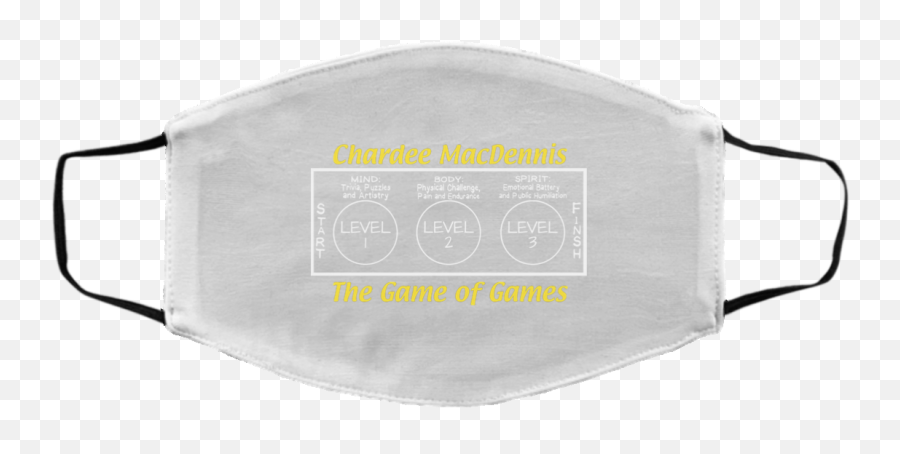 Chardee Macdennis The Game Of Games Face Mask 0stees Emoji,Mask Emotions Images