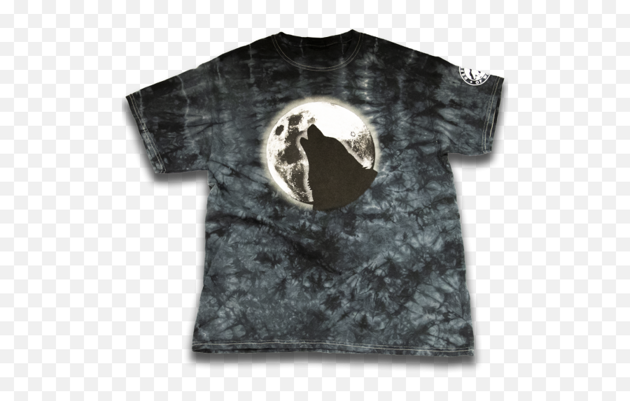 Tie - Dye Howling Wolf Tshirt Emoji,Howling Wolf Facebook Emoticon