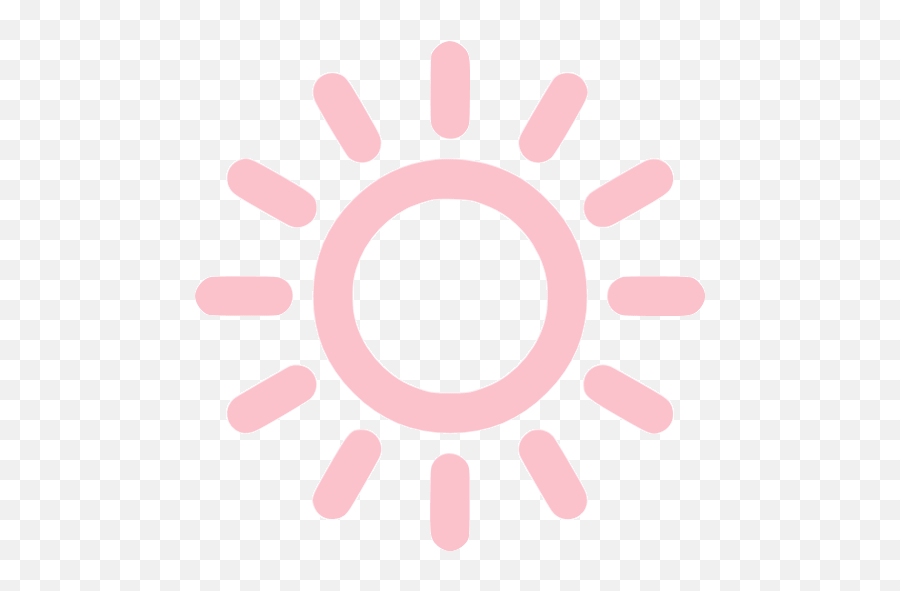 Pink Sun Icon - Free Pink Weather Icons Emoji,Sun Emoji