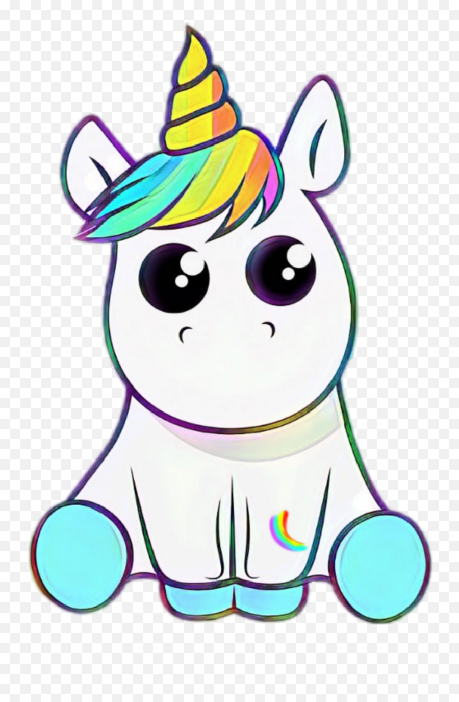 Mq Horse Unicorn Unicorns Emoji Sticker - Unicornio Png,Unicorn Emoji Sticker