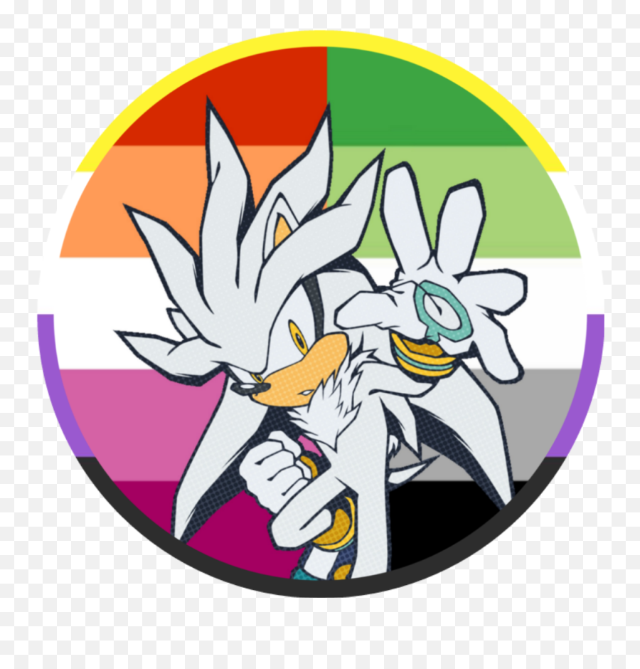 Prideicon Silverthehedgehog Sth Sticker By Emma - Fictional Character Emoji,Holy Crap Emoji