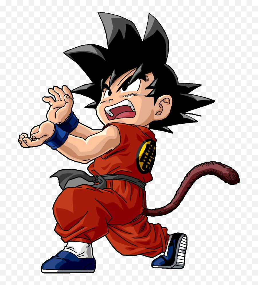 Anime Where Main Character Has 0 Muscles And Trains Very - Kid Goku Png Emoji,Anime Where The Main Character Has No Emotions
