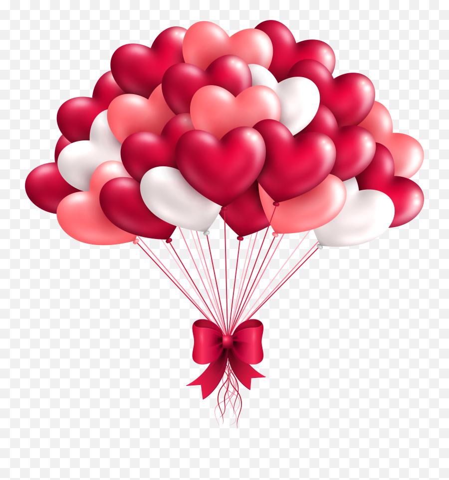 Discover Trending Hearts Stickers Picsart - Heart Balloons Png Emoji,Heart Sparkle Emoji Balloon