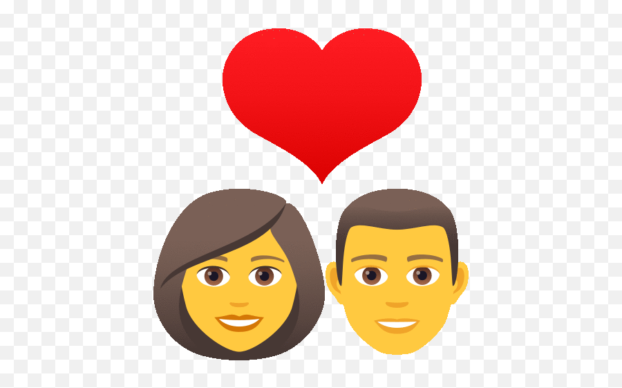 Couple With Heart People Gif - Couplewithheart People Joypixels Discover U0026 Share Gifs Happy Emoji,Falling In Love Emoji