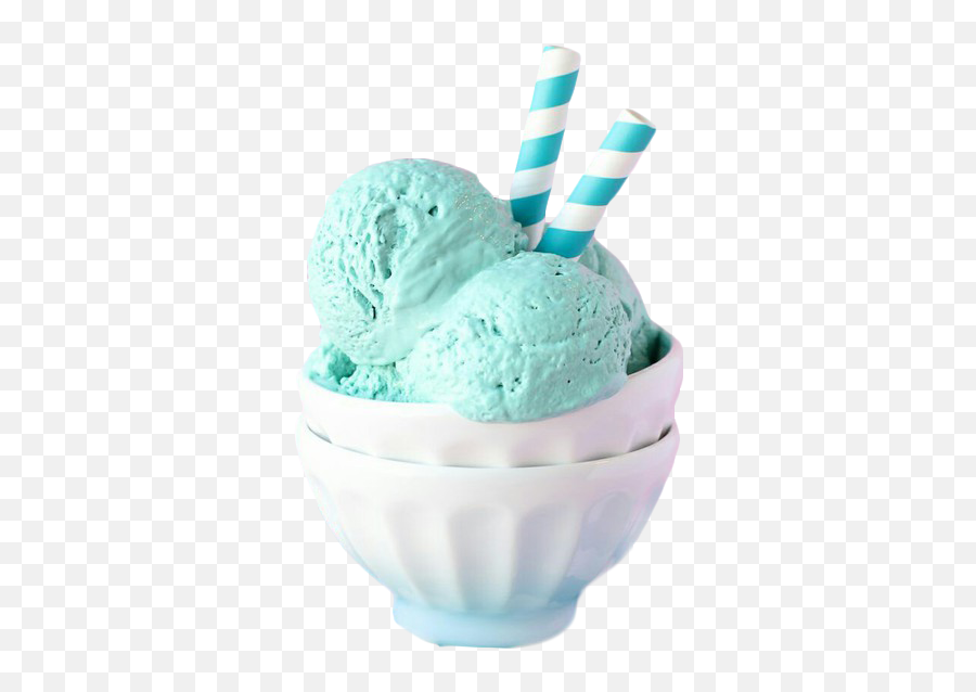 Aesthetic Ice - Ice Cream Cotton Candy Emoji,Sorbet Emoji