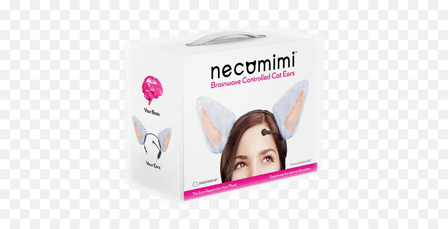 Necomimi - Necomimi Brainwave Cat Ears Emoji,Emotion Controlled Cat Ears