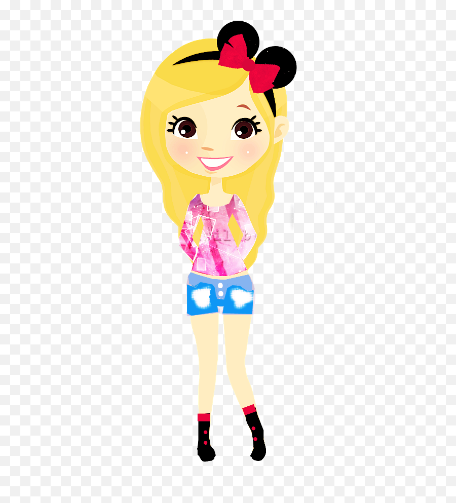 Download Free Png Doll Image - Dlpngcom Caricatura Imagenes De Muñecas Emoji,Girlie Emoji