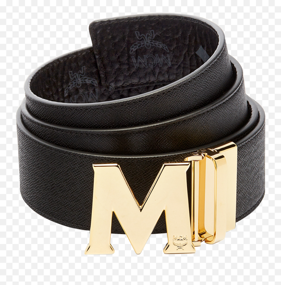 Claus M Reversible Belt 175 In Visetos - Mcm Black Belt Emoji,M&m Emoji Candy
