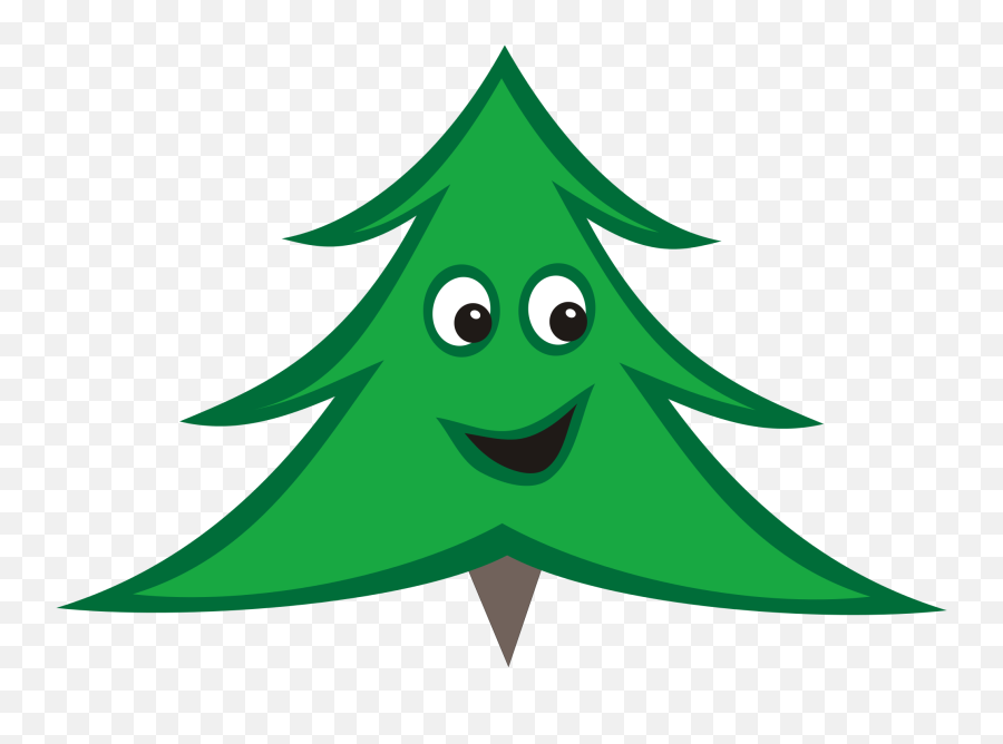 Clipart Smile Tree Clipart Smile Tree Transparent Free For - Smiling Christmas Tree Png Emoji,Christmas Tree Emoticon.