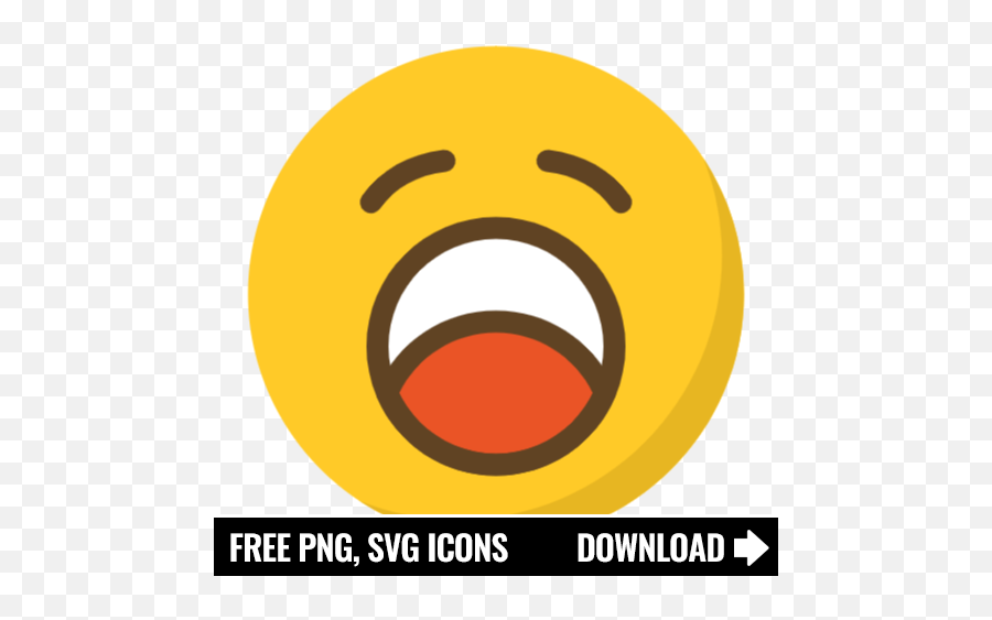 Free Sleepy Icon Symbol - Tik Tok Logo Svg Emoji,Sleepy Emoticon