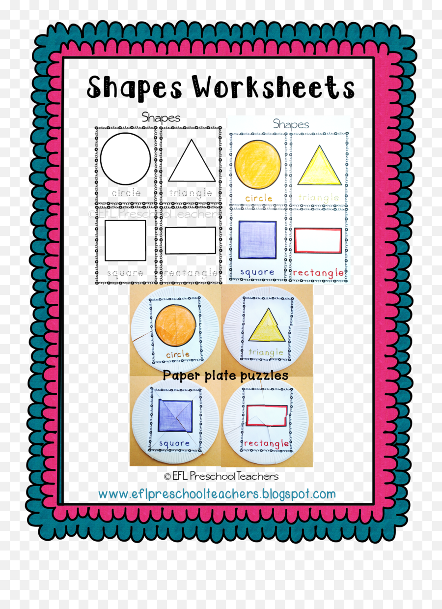 Eslefl Preschool Teachers Shape Worksheets For Preschool Ell - Education Emoji,Emotion Printable Flashcards For Toddlers
