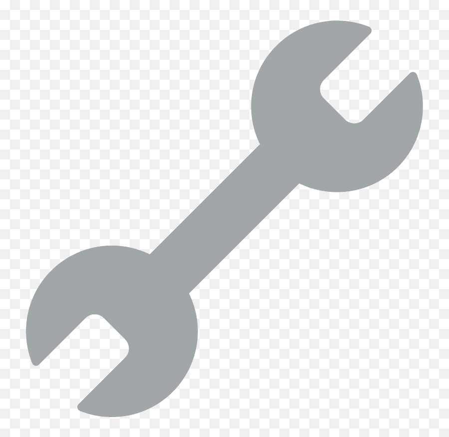 Wrench Emoji Clipart Free Download Transparent Png Creazilla - Discord Wrench Emoji,Metal Hand Emoji