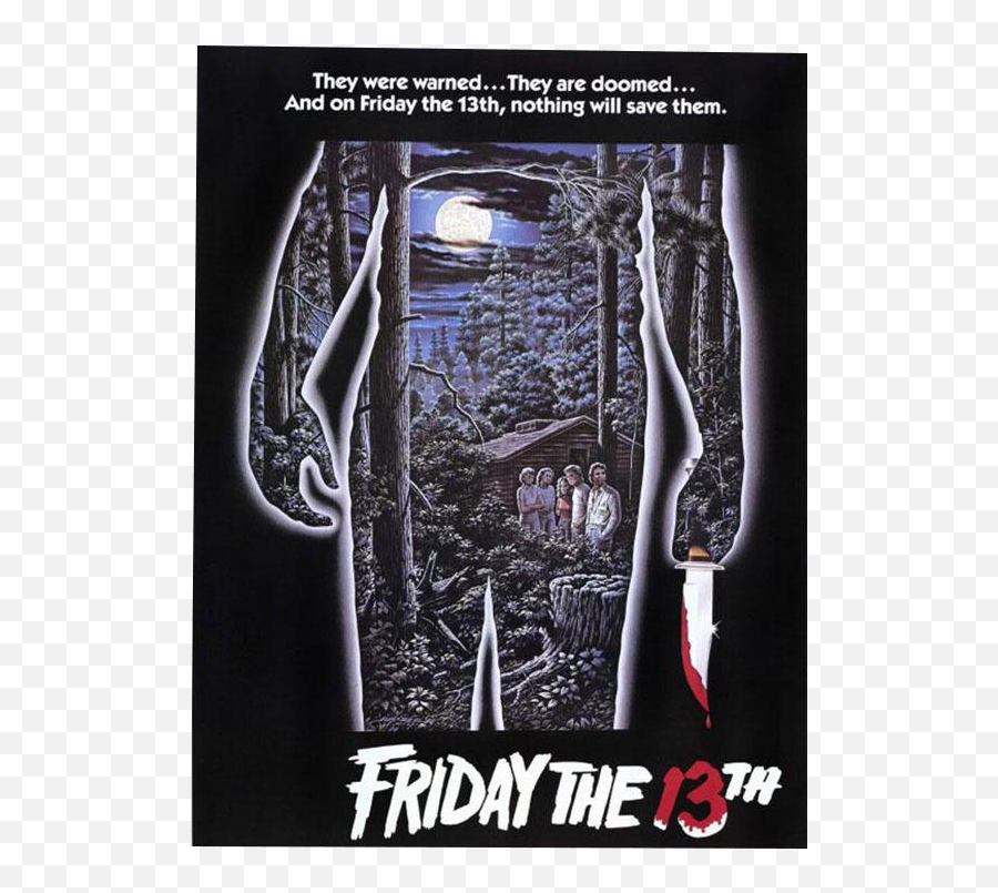 Friday The 13th Poster - Friday The 13th 1980 Poster Emoji,Emoji Blacklight Posters