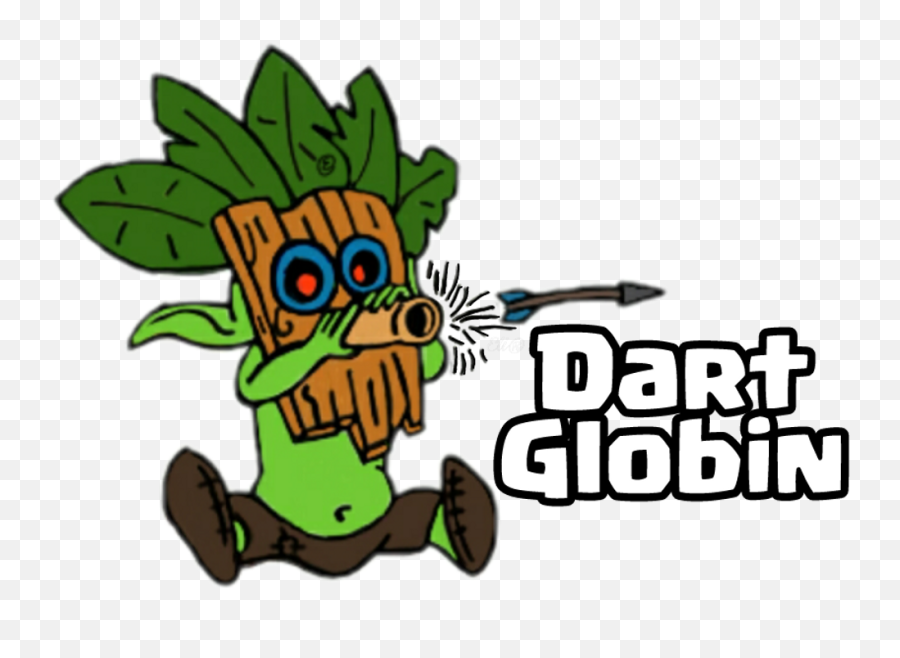 Dart Dartglobin Clashroyale Sticker By Eli Pérez - Fictional Character Emoji,Clash Royale Emojis Annoying