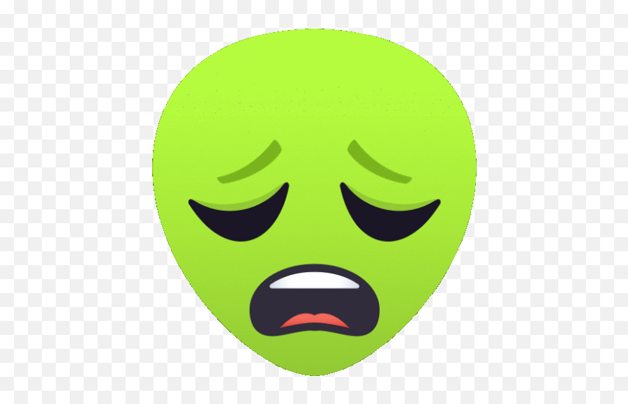 Ugh Alien Gif - Happy Emoji,Distraught Emoji