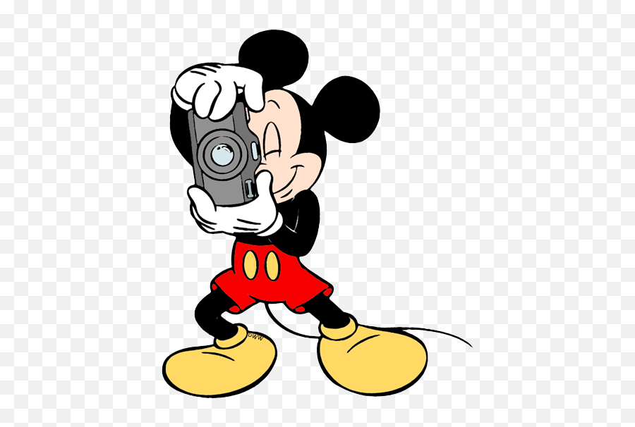 Disney Characters Mickey Mouse Mickey - Mickey Mouse With Camera Emoji,Emotions Mickey
