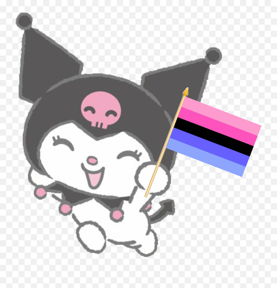 Kuromi Bisexual Emoji,How To Make Omnisexual Flag With Emojis