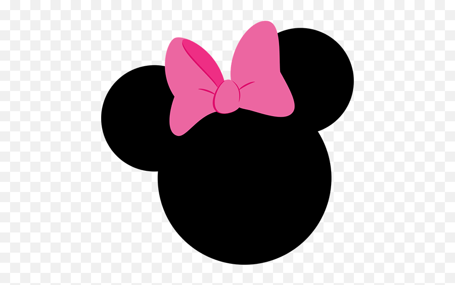 Moño Lazo Cabeza Orejitas De Minnie Imágenes Para Peques - Transparent Minnie Mouse Head Png Emoji,Adornosde Emojis